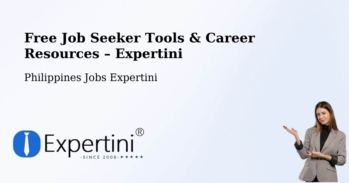Free Job Seeker Tools & Career Resources – Cataingan - Cataingan, Philippines Jobs Expertini