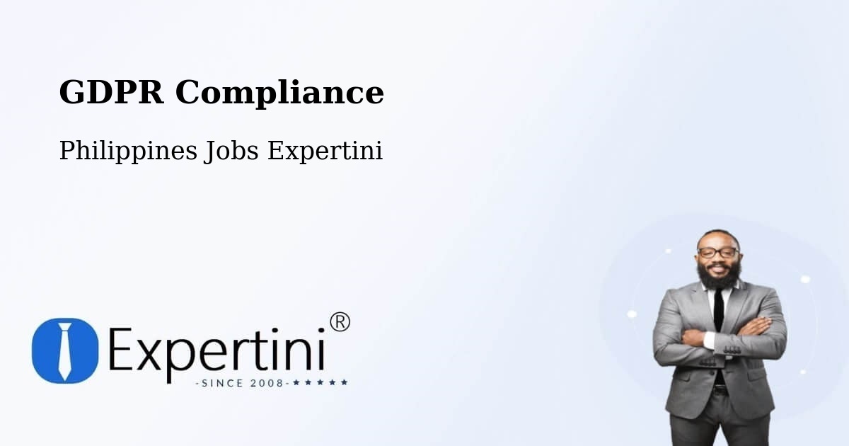 EU GDPR Compliance Statement – Cataingan - Philippines Jobs Expertini