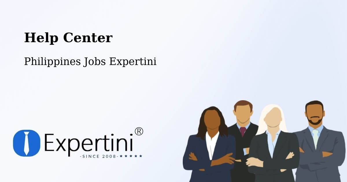 Help Center – Cataingan - Philippines Jobs Expertini