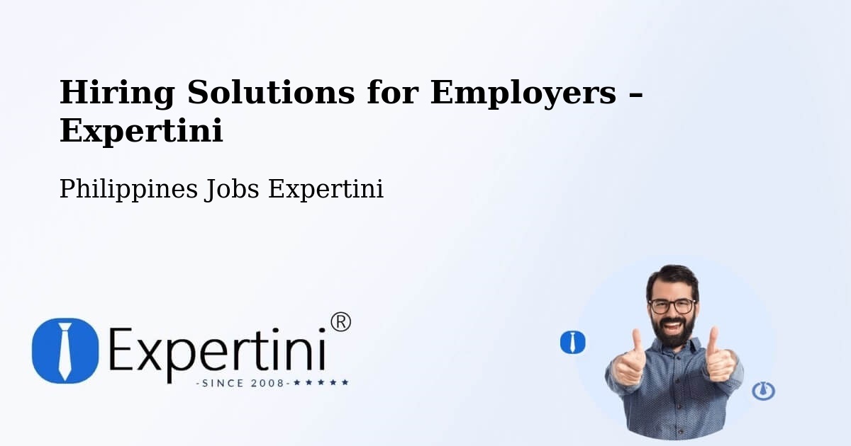 Hiring Solutions for Employers in Cataingan - Cataingan, Philippines Jobs Expertini