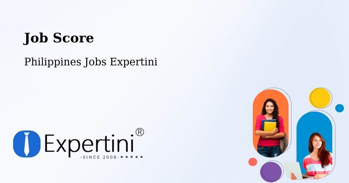 Job Score & Job Description Score Tool – Cataingan - Philippines Jobs Expertini