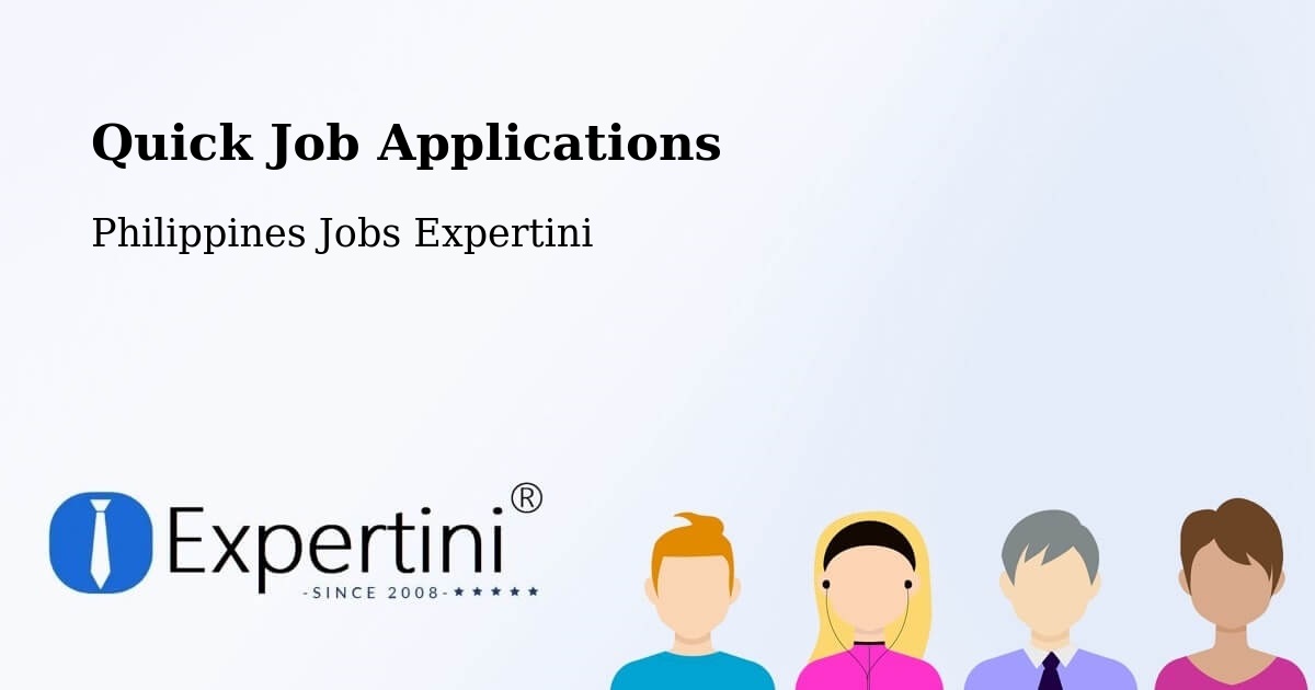 Quick Apply Feature – Cataingan - Philippines Jobs Expertini